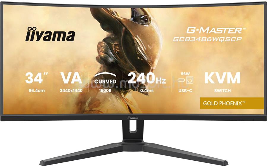 IIYAMA G-Master GCB3486WQSCP-B1 ívelt Monitor