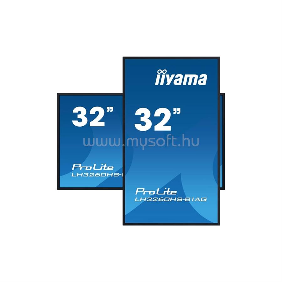 IIYAMA ProLite LH3260HS-B1AG professzionális kijelző, LFD 32" FHD VA Android