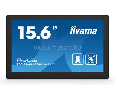 IIYAMA ProLite TW1623AS-B3P webkamerás érintőképernyős Monitor beépített hangszóróval
