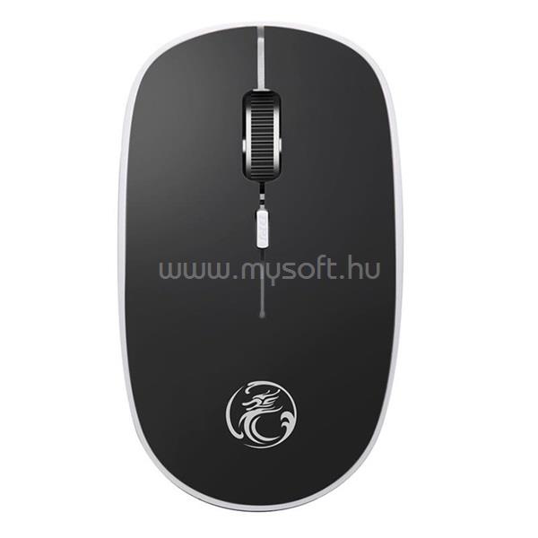 IMICE G-1600 halk vezeték nélküli egér (fekete)