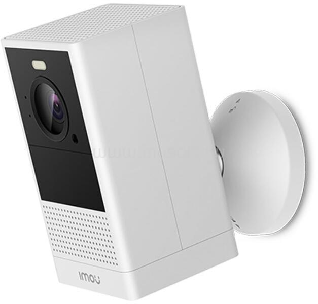 IMOU (BY DAHUA) Imou IP wifi csempekamera - Cell 2 Fehér (4MP, 2,8mm, IP65, H265, IR10m, FullColor 5m, IP65, akku, mikrofon, hang.)