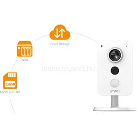 IMOU Cube IP wifi csempekamera (2MP, 2,8mm, H265, IR10m, Mikrofon, Hangszóró, microSD, DC12V1A) IPC-K22P small