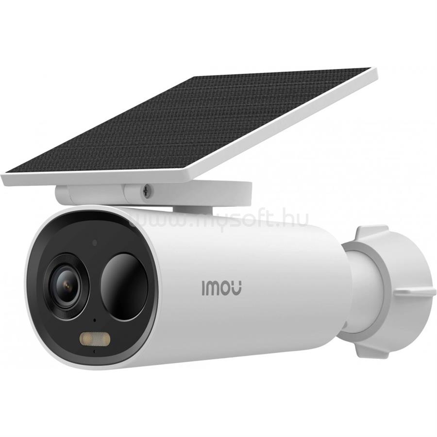IMOU Cell 3C AIO IP wifi csempekamera (Szolár panel, SmartColor, 3MP, 2,8mm, IP66, H265, IR+LED15m, akku., mikr. hang)