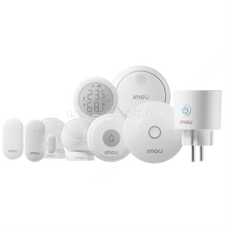 IMOU Okos-otthon Kit - Alarm Kit 4 (ZG2S + 2x ZD1 + 2x PIR ZP1 + ZL1 + ZSM1 + ZTM1 + CE2P)