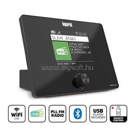 IMPERIAL DABMANI420BK kompakt hibrid rádió (internet, DAB+, FM Hi-Fi tuner) BluetoothR-szal DABMANI420BK small