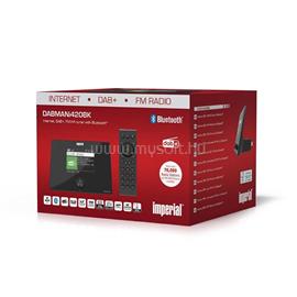 IMPERIAL DABMANI420BK kompakt hibrid rádió (internet, DAB+, FM Hi-Fi tuner) BluetoothR-szal DABMANI420BK small