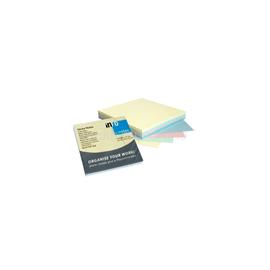 INFO NOTES Jegyzettömb öntapadó, 75x75mm, 100lap, 4x25 lap, Info Notes, pastell mix, kék, zöld, rózsa, sárga INFO_NOTES_5654-98-PK1-B small