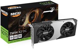 INNO3D GeForce RTX5070 12GB GDDR7 Twin X2 OC N50702-12D7X-195064N small