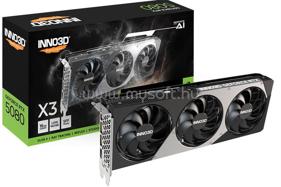 INNO3D GeForce RTX5080 16GB GDDR7 X3
