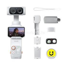 INSTA360 Luna Ultra két objektíves akciókamera - Stellar White, Creator Bundle 104020100002 small