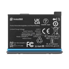 INSTA360 X3 1800mAh kamera akkumulátor CINAQBT/A small