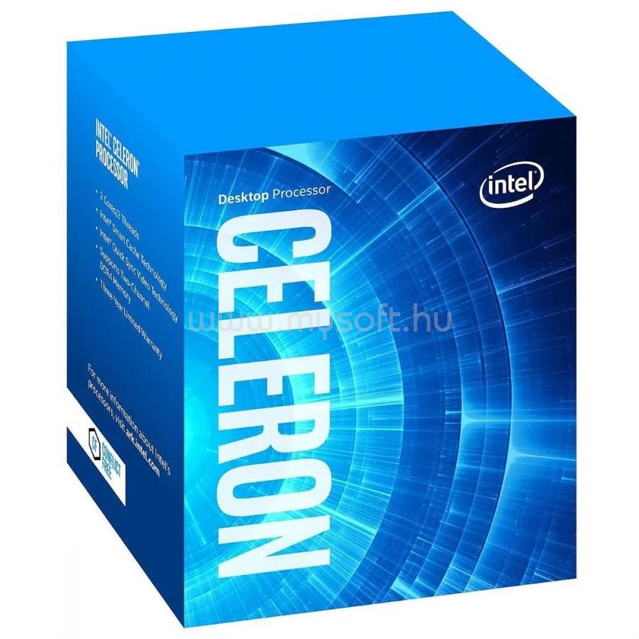 INTEL Celeron G5905 (2 Cores, 4M Cache, 3.50 GHz, FCLGA1200) Dobozos, hűtéssel