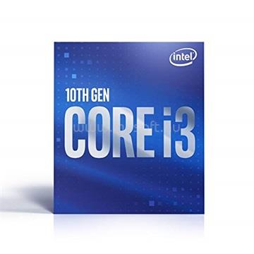 INTEL Core i3-10300 (4 Cores, 8M Cache, 3.70 up to 4.40 GHz, FCLGA1200) Dobozos, hűtéssel