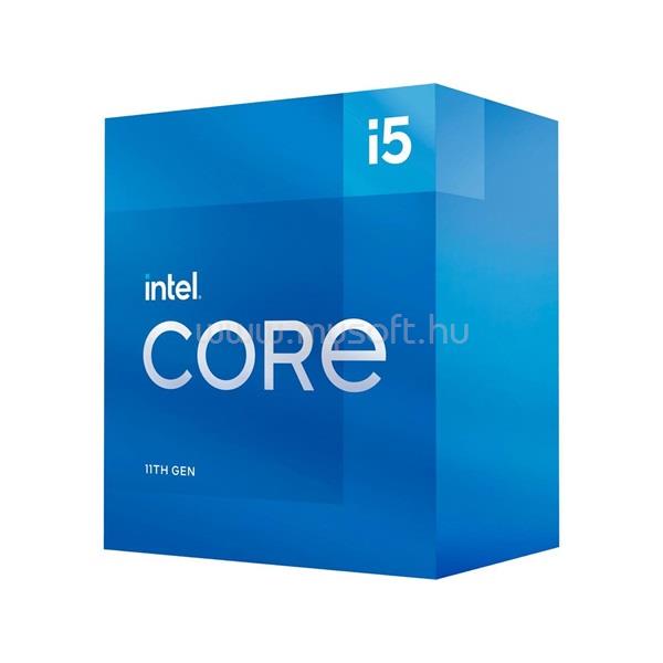 INTEL Core i5-11400F (6 Cores, 12M Cache,2.60  up to 4.40 GHz, FCLGA1200) Dobozos, hűtéssel, nincs VGA