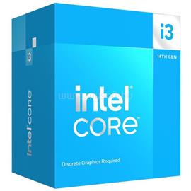 INTEL Core i3-14100 (4 Cores, 12M Cache, 3.5 up to 4.70 GHz, FCLGA1700) Dobozos, hűtéssel BX8071514100 small