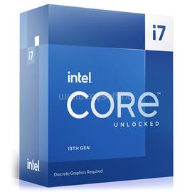 INTEL Core i7-13700KF (16 Cores, 30M Cache, 2.50 up to 5.40 GHz, FCLGA1700) Dobozos, hűtés nélkül, nincs VGA BX8071513700KF small