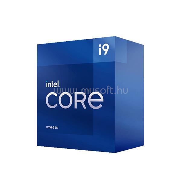 INTEL Core i9-11900F (8 Cores,16M Cache,2.50  up to 5.20 GHz, FCLGA1200) Dobozos, hűtéssel, nincs VGA