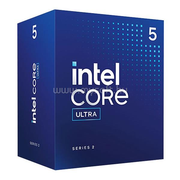 INTEL Core Ultra 5-225F (10 Cores, 20M Cache, 2.7 up to 4.9 GHz, FCLGA1851) Dobozos, hűtéssel, nincs VGA