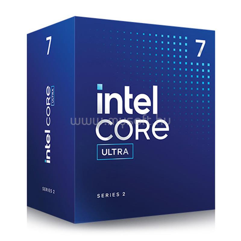INTEL Core Ultra 7 265 (20 Cores, 30M Cache, 1.8 up to 5.3 GHz, FCLGA1851) Dobozos, hűtéssel