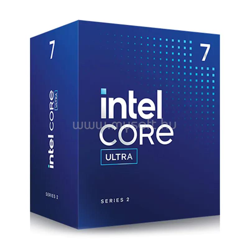 INTEL Core Ultra 7 265F (20 Cores, 30M Cache, 1.8 up to 5.3 GHz, FCLGA1851) Dobozos, hűtéssel, nincs VGA