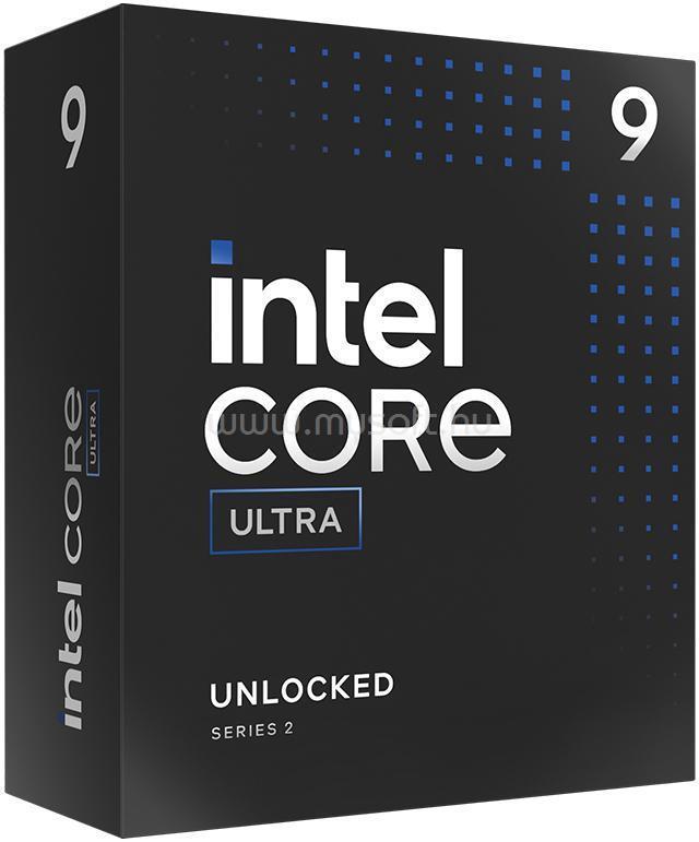 INTEL Core Ultra 9 285K (24 Cores, 36M Cache, 3.2 up to 5.7 GHz, FCLGA1851) Dobozos, hűtés nélkül