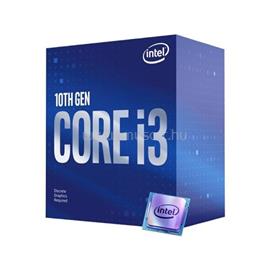 INTEL Core i3-10100F (4 Cores, 6M Cache, 3.60 up to 4.30 GHz, FCLGA1200) Dobozos, hűtéssel, nincs VGA BX8070110100F small