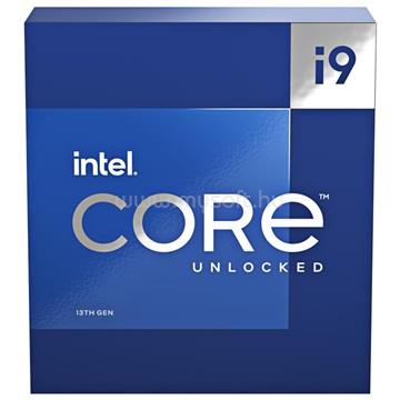 INTEL Core i9-13900K (24 Cores, 36M Cache, 2.20 up to 5.80GHz, FCLGA1700) Dobozos, hűtés nélkül, nincs VGA