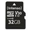 INTENSO 32GB MicroSDXC Professional Class 10 U3 V30 + adapterrel INTENSO_3433480 small