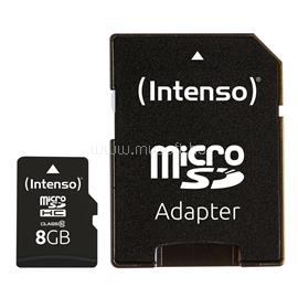 INTENSO 8GB microSD Class 10 adapterrel INTENSO_3413460 small