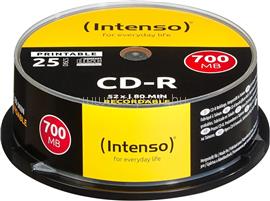 INTENSO CD-R 80 52x Printable Cake Box 25db/henger (25-ös címke) INTENSO_1801124 small