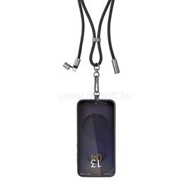 INTENSO Cell Phone Charging Lanyard Cable 1,65m Black INTENSO_7991000 small