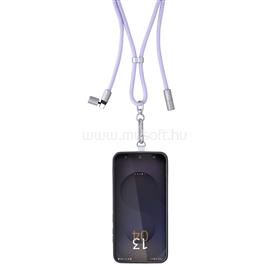 INTENSO Cell Phone Charging Lanyard Cable 1,65m Purple INTENSO_7991003 small