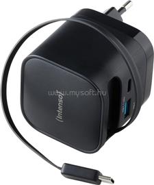 INTENSO Compact Fast Charger 65W USB-C/USB-A Black INTENSO_7806520 small
