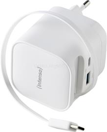 INTENSO Compact Fast Charger 65W USB-C/USB-A White INTENSO_7806522 small
