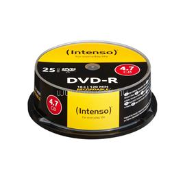 INTENSO DVD-R 4,7Gb 16x Cake Box 25db/henger (25-ös címke) INTENSO_4101154 small