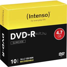 INTENSO DVD-R 4,7Gb 16x Slim Case 10db/csomag (10-es címke) INTENSO_4101652 small