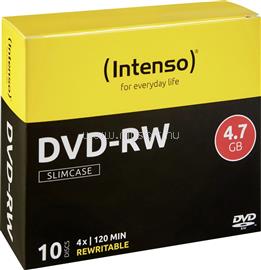 INTENSO DVD-RW 4,7Gb 16x Slim Case 10db/csomag (10-es címke) INTENSO_4201632 small