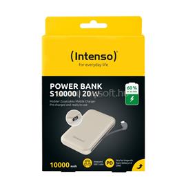 INTENSO S10000 10000mAh + Integriertes USB-C PowerBank Beige INTENSO_7333031 small