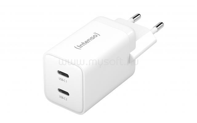 INTENSO W40CC GaN Power Adapter White