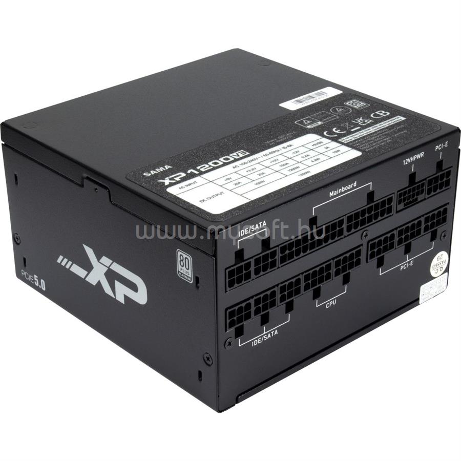 INTER-TECH 1200W 80+ Platinum Sama XPH-1200A ATX3.0