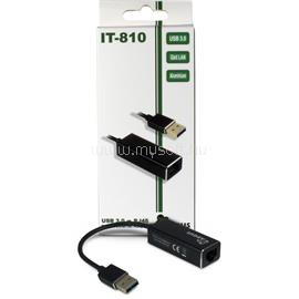 INTER-TECH Argus IT-810 USB Gigabit Ethernet Adapter Black 88885437 small