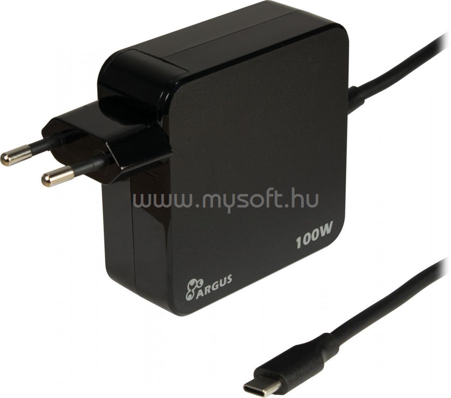 INTER-TECH Argus PD-2100 USB-C 100W PD Charger Black