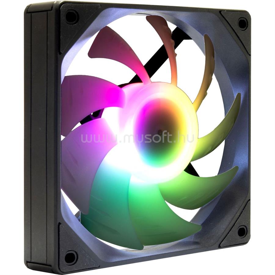 INTER-TECH ES-011 120mm fan with A-RGB Lighting and PWM controls