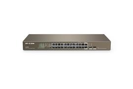 IP-COM G1024F Switch (24 port 1Gbps + 2 port 1Gbps SFP; rackbe szerelhető) IP-COM_G1024F small