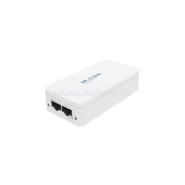 IP-COM PoE Injector adapter - PSE30G-AT (30W, 230V bemenet;  802.3at PoE; 2x1Gbps, Max 100m)