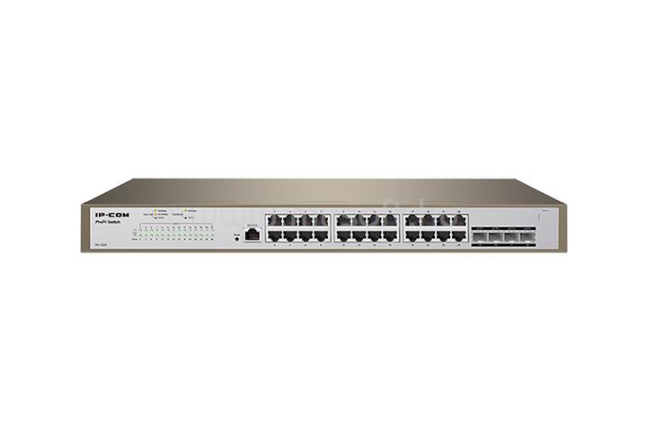 IP-COM PRO-S24 vezérelhető Switch (24x1Gbps + 4x1Gbps SFP + 1x1Gbps console port)