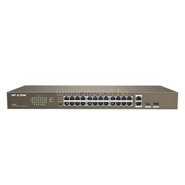 IP-COM Switch  - F1026F (24 port 100Mbps + 2 port 1Gbps SFP; 1U fém ház, rackbe szerelhető) IP-COM_F1026F small