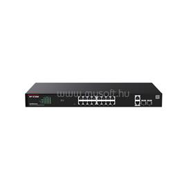 IP-COM G2220P-16-250W Switch menedzselhető PoE (16x1Gbps + 2x1Gbps Uplink + 2xSFP;  16af/at PoE+ port; 250W; rack) IP-COM_G2220P-16-250W small