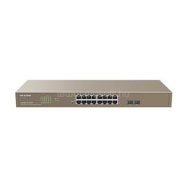 IP-COM Switch Vezérelhető PoE - G3318P-16-250W (16x1Gbps; 2x SFP; 16 af/at PoE+ port; 230W, Rackbe szerelhető) G3318P-16-250W small