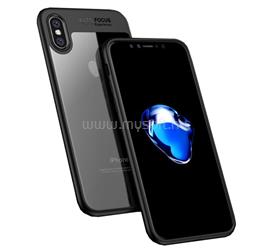 IPAKY iPhone XS 5.8 / X 5.8 IPAKY szilikon telefonvédő ütésállóság, akril hátlap, FEKETE GP-72431 small